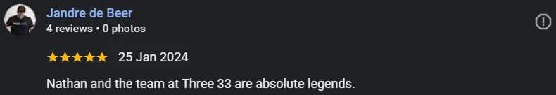 Google review