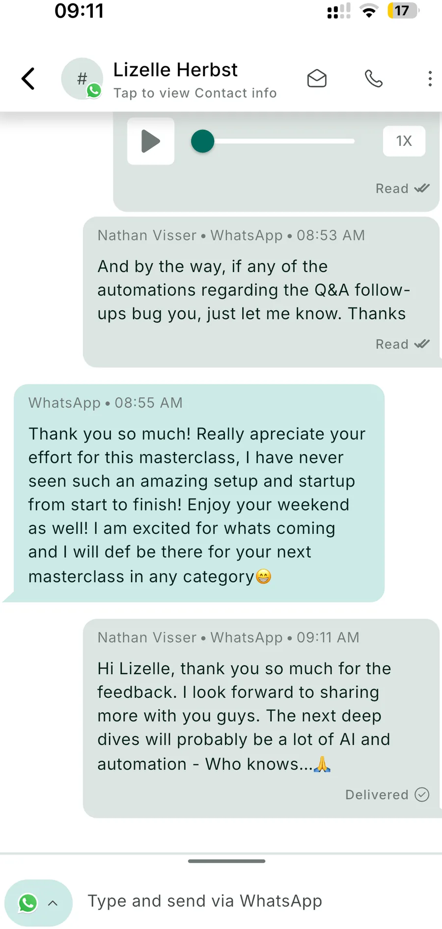 Google review