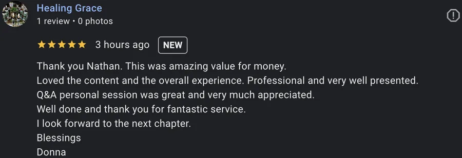 Google review
